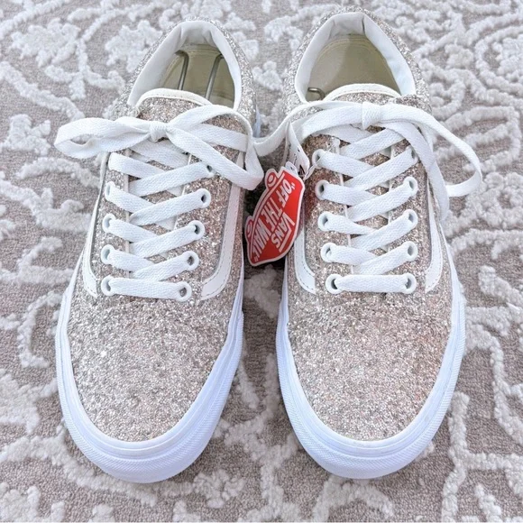 NWT Vans Old Skool Chunky Glitter Sneaker - Picture 4 of 11